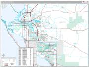 Manatee County, FL <br /> Wall Map <br /> Premium Style 2025 Map