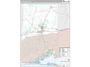 Okaloosa County, FL <br /> Wall Map <br /> Premium Style 2025 Map