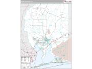 Santa Rosa County, FL <br /> Wall Map <br /> Premium Style 2025 Map