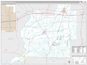 Washington County, FL <br /> Wall Map <br /> Premium Style 2025 Map