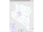 Appling County, GA <br /> Wall Map <br /> Premium Style 2025 Map