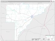 Baker County, GA <br /> Wall Map <br /> Premium Style 2025 Map