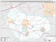 Barrow County, GA <br /> Wall Map <br /> Premium Style 2025 Map
