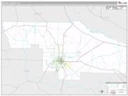 Ben Hill County, GA <br /> Wall Map <br /> Premium Style 2025 Map