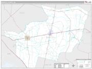 Brantley County, GA <br /> Wall Map <br /> Premium Style 2025 Map