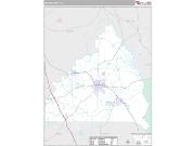 Butts County, GA <br /> Wall Map <br /> Premium Style 2025 Map
