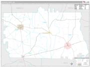 Calhoun County, GA <br /> Wall Map <br /> Premium Style 2025 Map