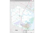 Camden County, GA <br /> Wall Map <br /> Premium Style 2025 Map