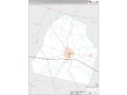 Candler County, GA <br /> Wall Map <br /> Premium Style 2025 Map