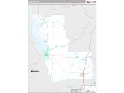 Clay County, GA <br /> Wall Map <br /> Premium Style 2025 Map