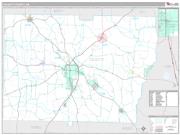 Colquitt County, GA <br /> Wall Map <br /> Premium Style 2025 Map
