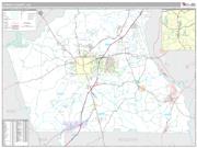 Coweta County, GA <br /> Wall Map <br /> Premium Style 2025 Map