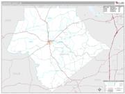 Crawford County, GA <br /> Wall Map <br /> Premium Style 2025 Map