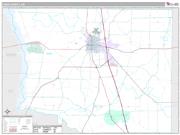 Crisp County, GA <br /> Wall Map <br /> Premium Style 2025 Map