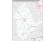 Dodge County, GA <br /> Wall Map <br /> Premium Style 2025 Map