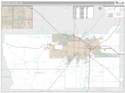 Dougherty County, GA <br /> Wall Map <br /> Premium Style 2025 Map