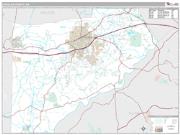 Douglas County, GA <br /> Wall Map <br /> Premium Style 2025 Map