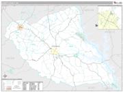 Elbert County, GA <br /> Wall Map <br /> Premium Style 2025 Map