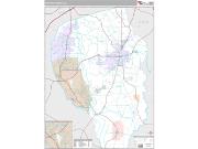 Fayette County, GA <br /> Wall Map <br /> Premium Style 2025 Map