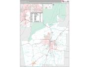 Floyd County, GA <br /> Wall Map <br /> Premium Style 2025 Map