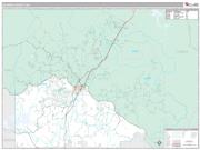 Gilmer County, GA <br /> Wall Map <br /> Premium Style 2025 Map