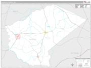 Glascock County, GA <br /> Wall Map <br /> Premium Style 2025 Map
