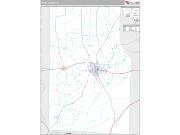 Grady County, GA <br /> Wall Map <br /> Premium Style 2025 Map