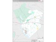 Greene County, GA <br /> Wall Map <br /> Premium Style 2025 Map