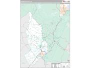 Habersham County, GA <br /> Wall Map <br /> Premium Style 2025 Map