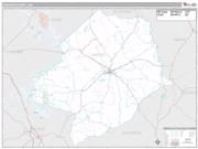 Hancock County, GA <br /> Wall Map <br /> Premium Style 2025 Map