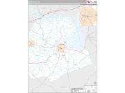 Hart County, GA <br /> Wall Map <br /> Premium Style 2025 Map