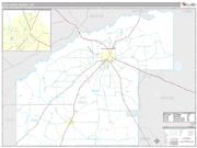 Jeff Davis County, GA <br /> Wall Map <br /> Premium Style 2025 Map