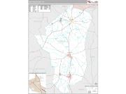 Jefferson County, GA <br /> Wall Map <br /> Premium Style 2025 Map