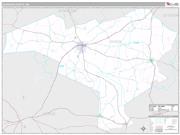 Johnson County, GA <br /> Wall Map <br /> Premium Style 2025 Map