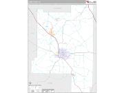 Lamar County, GA <br /> Wall Map <br /> Premium Style 2025 Map