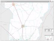 Lee County, GA <br /> Wall Map <br /> Premium Style 2025 Map