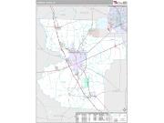 Lowndes County, GA <br /> Wall Map <br /> Premium Style 2025 Map