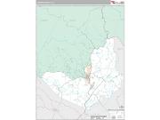 Lumpkin County, GA <br /> Wall Map <br /> Premium Style 2025 Map