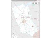 McDuffie County, GA <br /> Wall Map <br /> Premium Style 2025 Map