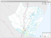 McIntosh County, GA <br /> Wall Map <br /> Premium Style 2025 Map