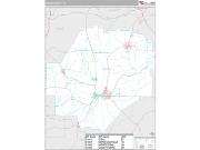 Macon County, GA <br /> Wall Map <br /> Premium Style 2025 Map