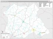 Madison County, GA <br /> Wall Map <br /> Premium Style 2025 Map