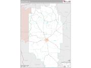 Marion County, GA <br /> Wall Map <br /> Premium Style 2025 Map