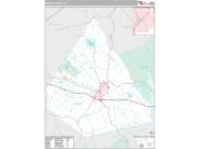 Morgan County, GA <br /> Wall Map <br /> Premium Style 2025 Map