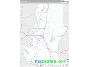 Murray County, GA <br /> Wall Map <br /> Premium Style 2025 Map
