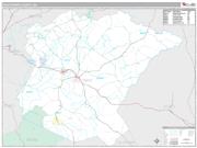 Oglethorpe County, GA <br /> Wall Map <br /> Premium Style 2025 Map