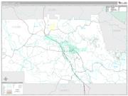 Pickens County, GA <br /> Wall Map <br /> Premium Style 2025 Map