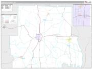 Randolph County, GA <br /> Wall Map <br /> Premium Style 2025 Map