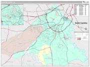 Richmond County, GA <br /> Wall Map <br /> Premium Style 2025 Map