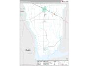 Seminole County, GA <br /> Wall Map <br /> Premium Style 2025 Map